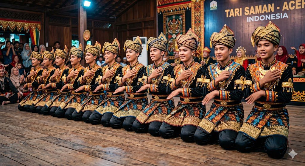 Busana Tari Saman