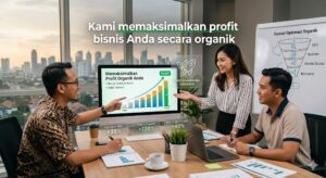 Kami memaksimalkan profit bisnis Anda secara organik